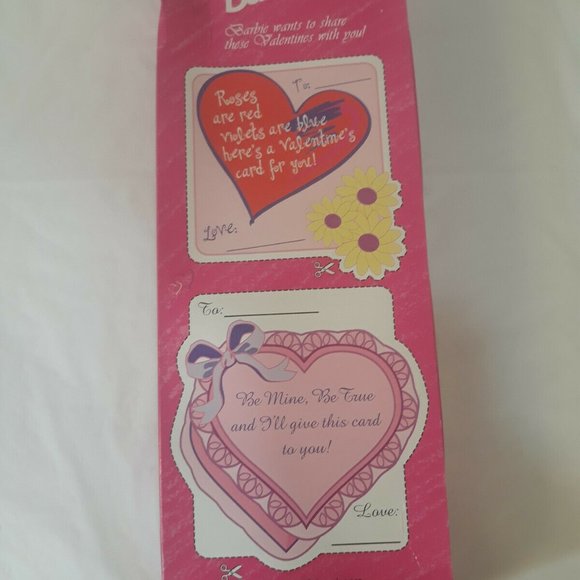 Mattel Valentine Barbie Special Edition New In Box - Picture 4 of 10